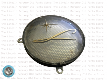 Horn Ring Blow Cap Center Medallion / Ornament, Steering Wheel Center- NOS